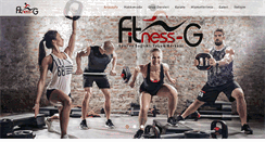 Desktop Screenshot of fitness-g.net