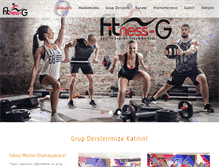 Tablet Screenshot of fitness-g.net